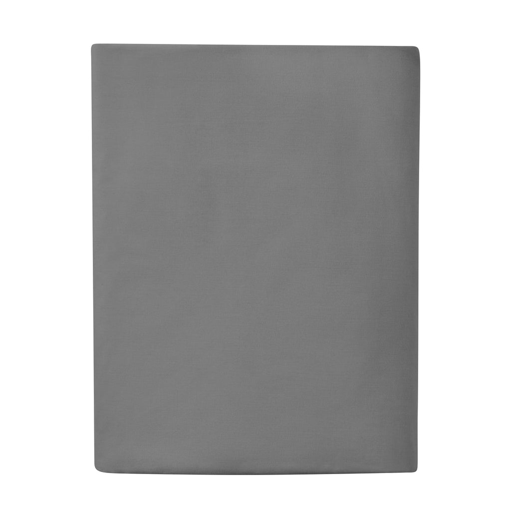 Premium Egyptian Cotton Solid Soothing-Gray Cotton Blend Fitted Sheet, Twin/Twin XL - Premium Ultra-Soft Pillowcase Pair for Sleeping - Default Title