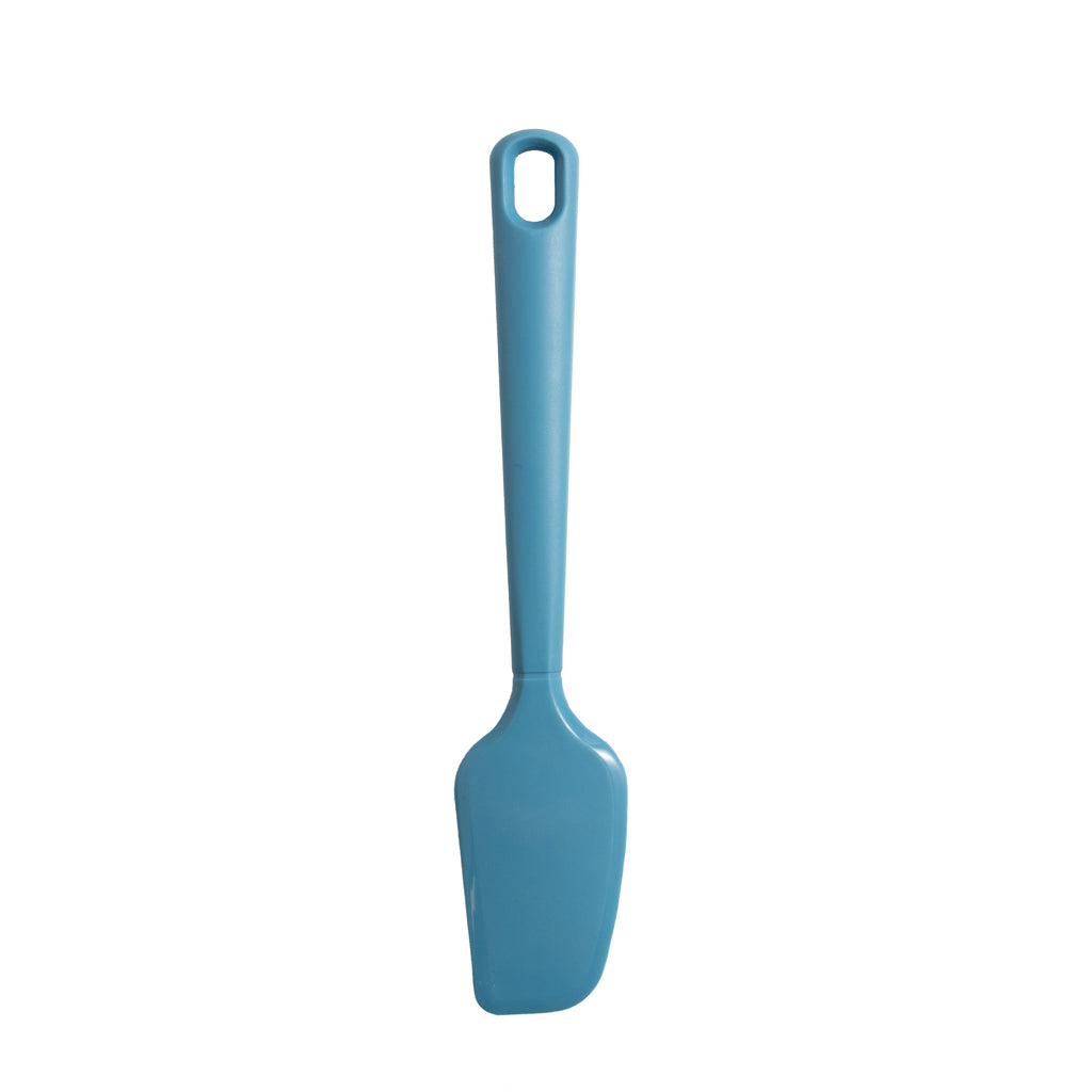 Chef-Quality Silicone Food- Grade Blue 10.55" L Kitchen Spatula - High-Precision Culinary Tool for Baking & Cooking - Default Title