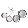 Multi-Functional Kitchen Stainless Steel 4-Piece Nesting Measuring Cups - Multi-Functional Manual Food Chopper & Slicer - Default Title
