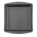 Ergonomic Manual 9" x 9" x 2" Nonstick Square Cake Pan, Gray - Premium Stainless Steel Garlic Presser & Peeler - Default Title