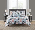 All-Season Reversible Marble Diamond 8-Piece Bed in a Bag Bedding Set, Twin/Twin XL - Cloud-Like Soft Lightweight Bed Comforter - Default Title