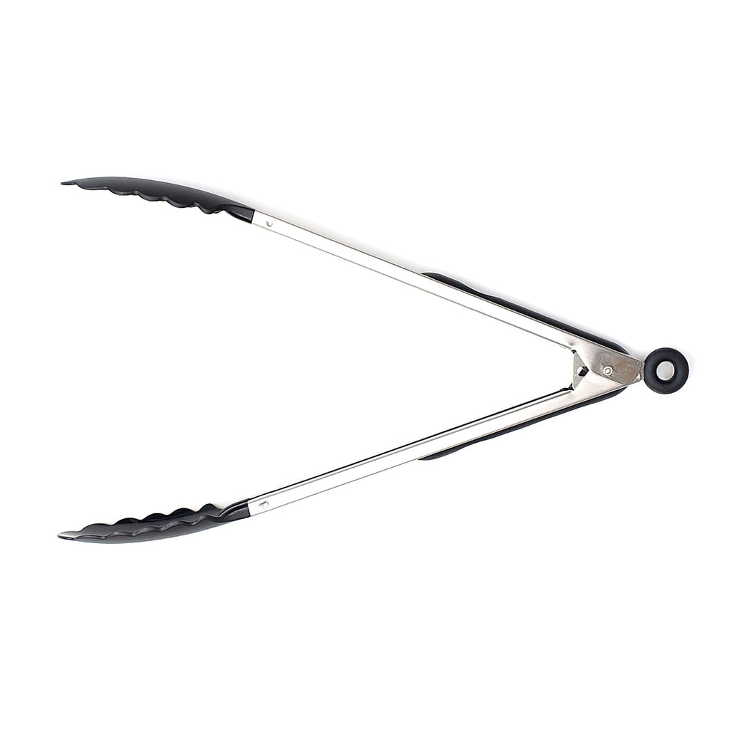 Professional Grade 13 Inch Rust Resistant Nylon End Stainless Steel Dripless Kitchen Tongs - Professional Kitchen Tool for Culinary Enthusiasts - Default Title
