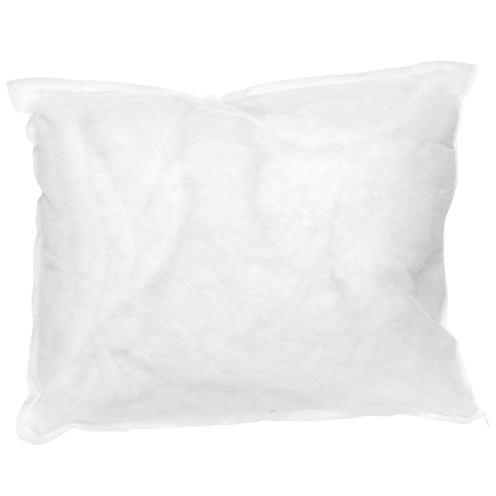 Fluffy Shredded Bed Pillow, 12 x 17 Inch, White, Disposable, 2 Count - Decorative Throw Pillow Cushion for Sofa & Bed - Default Title