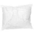 Fluffy Shredded Bed Pillow, 12 x 17 Inch, White, Disposable, 2 Count - Decorative Throw Pillow Cushion for Sofa & Bed - Default Title