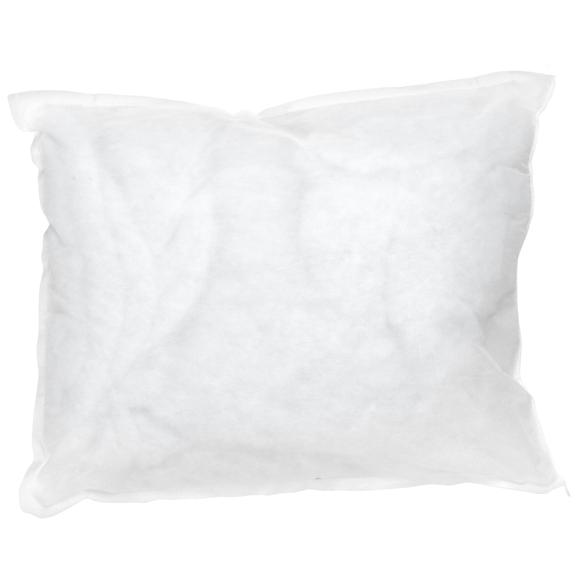 Fluffy Shredded Bed Pillow, 12 x 17 Inch, White, Disposable, 2 Count - Decorative Throw Pillow Cushion for Sofa & Bed - Default Title
