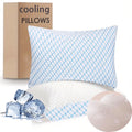 Orthopedic Support Pillows for Sleeping (2-Pack), Luxury Hotel Pillows Queen Size Set of 2,Bed Pillows for Side and Back Sleeper (Queen) - Ergonomic Memory Foam Pillow for Neck Pain Support - Default Title