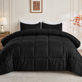 Hypoallergenic Cloud Queen Size Comforter Sets, 3 Piece Soft Quilted Bedding Sets, All-Season Down Alternative Comforter with 2 Pillow Sha... - Hypoallergenic Ultra-Fluffy Quilt for Winter - Default Title