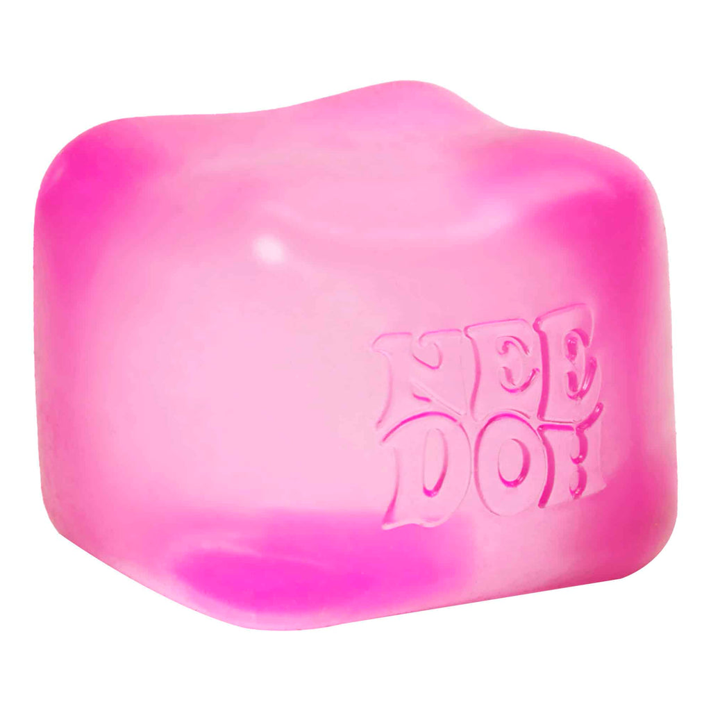 Squishable Nice Cube NeeDoh Nice Cube | Series Elm Bridge - 3-Piece Assorted Nice Cubes Pack for Fidgeting Detail