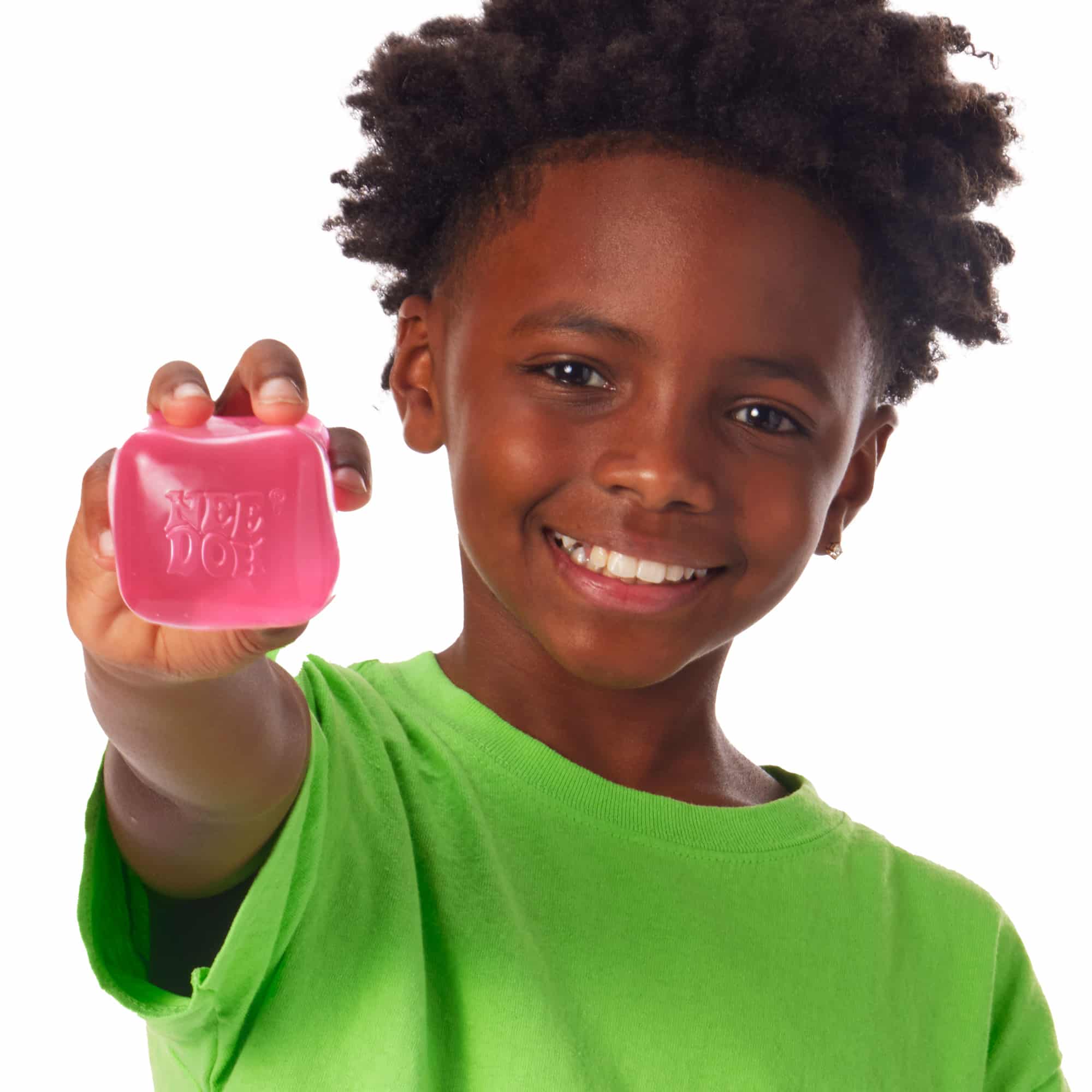 Squishable Nice Cube NeeDoh Nice Cube | Series Elm Bridge - 3-Piece Assorted Nice Cubes Pack for Fidgeting Detail