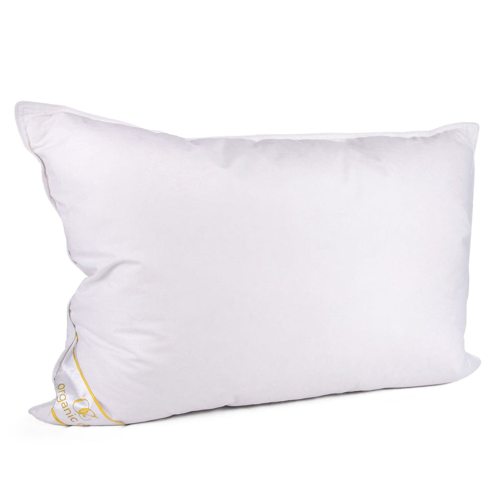 Orthopedic Support Queen Size Camel Wool-Filled Pillow 20x28" (50x70 cm) Bed Pillow for Sleeping Washable Cotton Pillow for Bed, 1 Count... - Hotel Quality Plush Sleeping Pillows - Default Title
