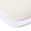 Cooling Sateen 180 Thread Count White and Birch Cotton Fitted Bassinet Sheets, 2 Pack - Premium Ultra-Soft Pillowcase Pair for Sleeping - Default Title