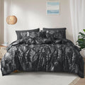 Hypoallergenic Cloud 3 Pieces Printed Comforter Set Queen Size, Lightweight Botanical Floral Bed in a Bag, Ultra Soft Bedding Set with 1 R... - Hypoallergenic Ultra-Fluffy Quilt for Winter - Default Title