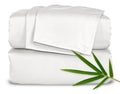 Wrinkle-Resistant Sheets King Size Bed Sheet 4 Piece Set, Genuine 100% Organic Bamboo Viscose, Luxuriously Soft & Cooling, Double Stitc... - Luxury Bed Sheet Set with Deep Pockets - Default Title