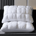 Ergonomic Memory Foam Queen Size Bed Pillows Set of 2, Hotel Quality, Down Alternative Gusseted Bed Pillows for Side, Back, or Stomach Slee... - Decorative Throw Pillow Cushion for Sofa & Bed - Default Title