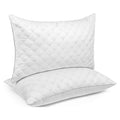 Ergonomic Memory Foam Bed Pillows Queen Size Set of 2 Pillows for Bed 2 Pack Cooling Hotel Collection Down Alternative Pillows 20 x 30 inches - Hotel Quality Plush Sleeping Pillows - Default Title