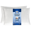 Fluffy Shredded Huggable Support Bed Pillow, Standard- Soft Velvety Cover, Squishable Comfort (2 Count) - Hotel Quality Plush Sleeping Pillows - Default Title