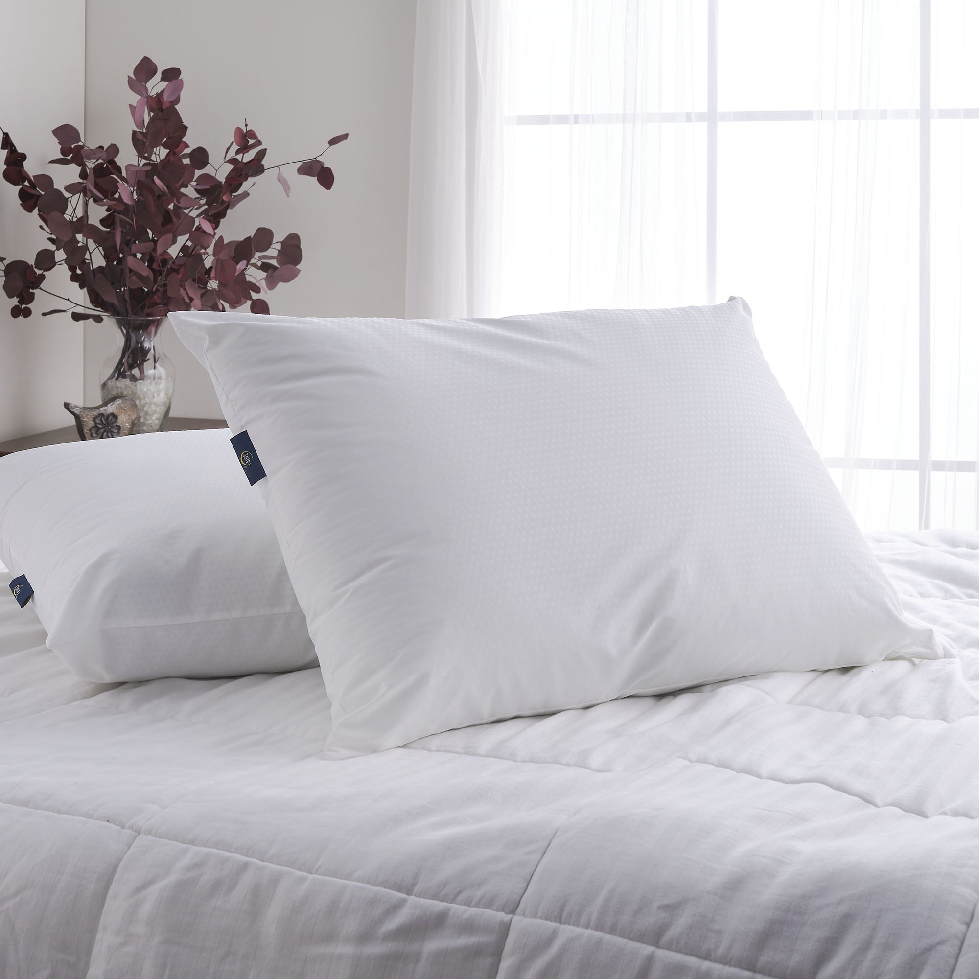 Hotel Collection Cooling Pillow - 2 Pack - Hotel Quality Plush Sleeping Pillows - Default Title