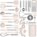 Ergonomic Cooking Silicone Cooking Utensils Set - Heat Resistant Silicone Kitchen Utensils for Cooking, Kitchen Utensil Spatula Set,BPA... - Heat-Resistant Silicone Cooking Spatula Turner - Default Title