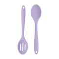 Heat-Resistant Silicone Slotted Spoon, High Heat Resistant Silicone Cooking Spoon, 2Pcs Nonstick Silicone Mixing Spoon, Durable Kitc... - Heat-Resistant Silicone Cooking Spatula Turner - Default Title