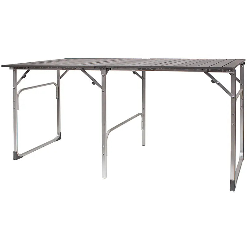 Slim-Fold Slim-Fold Table - Choice 196 - Portable Camping Table with Heat-Resistant Countertop - Default Title