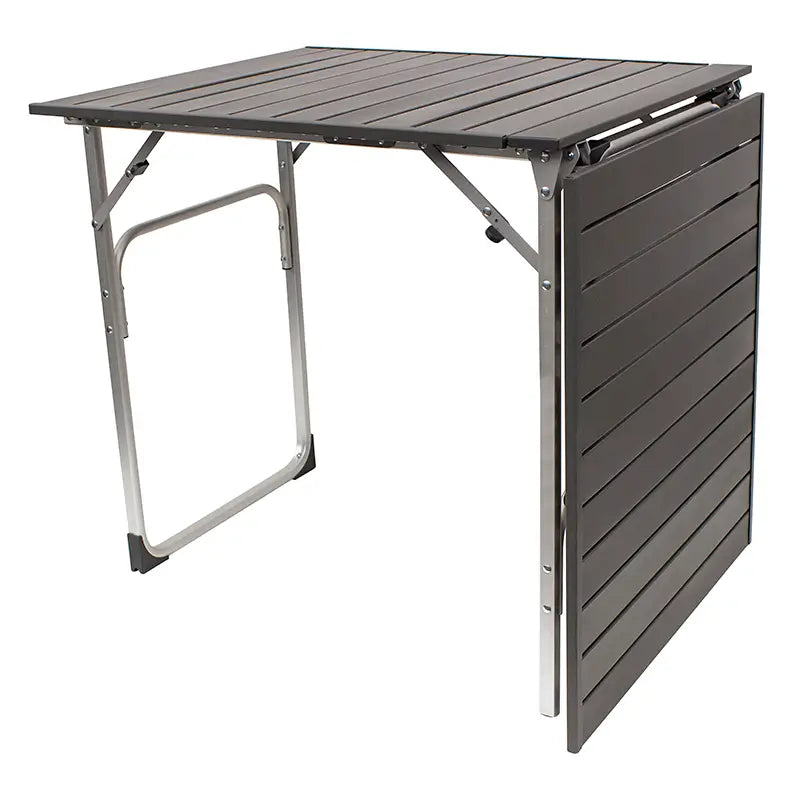 Portable Staging Slim-Fold Table XL - Choice 651 - Portable Camping Table with Heat-Resistant Countertop Detail