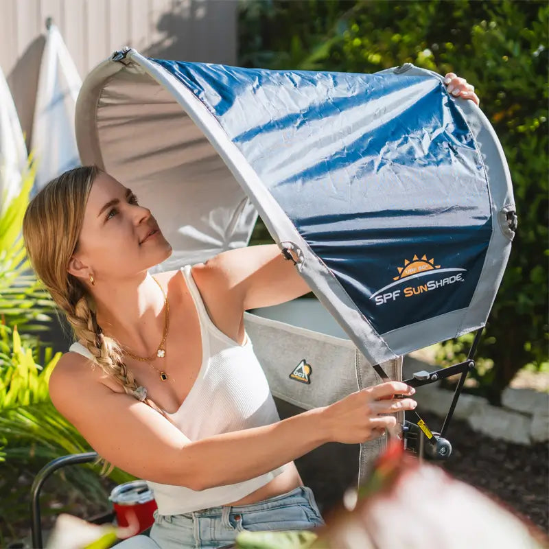 Portable Canopy SunShade Accessory - Choice 361 - Portable Beach Canopy with Adjustable Shade Angle Detail