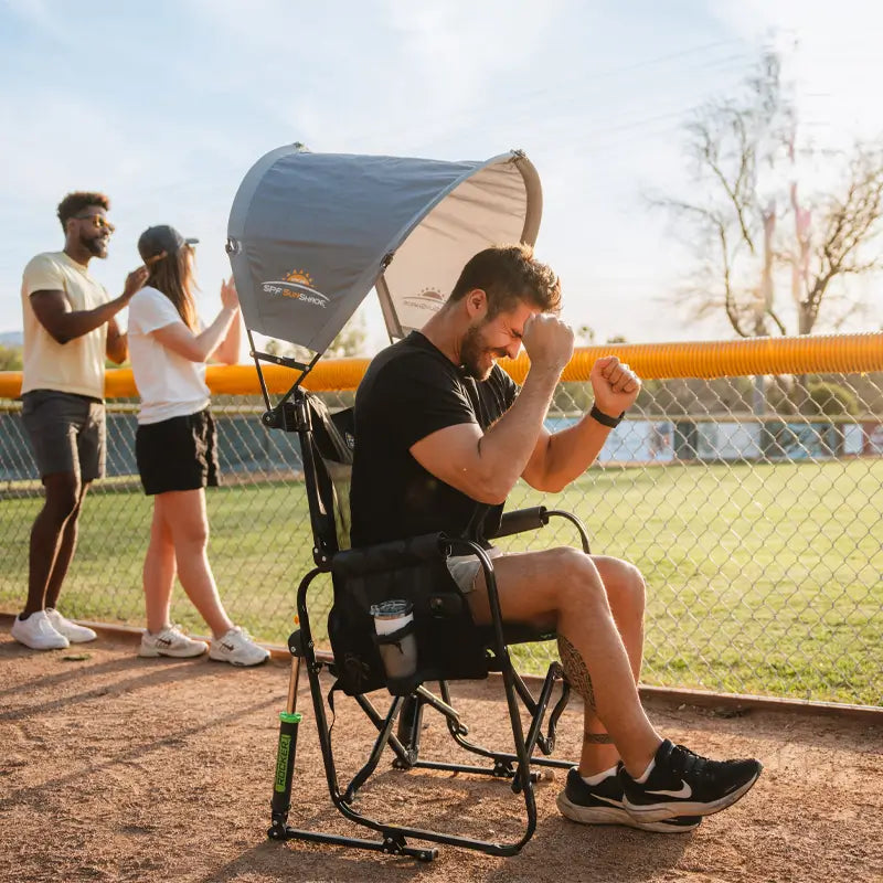 Portable Canopy SunShade Accessory - Choice 361 - Portable Beach Canopy with Adjustable Shade Angle Detail
