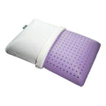 Decorative Plump Plush Zen Bed Pillow, Lavender Scented Cooling Adaptive Memory Foam Queen - Orthopedic Shredded Foam Bed Pillow Set - Default Title