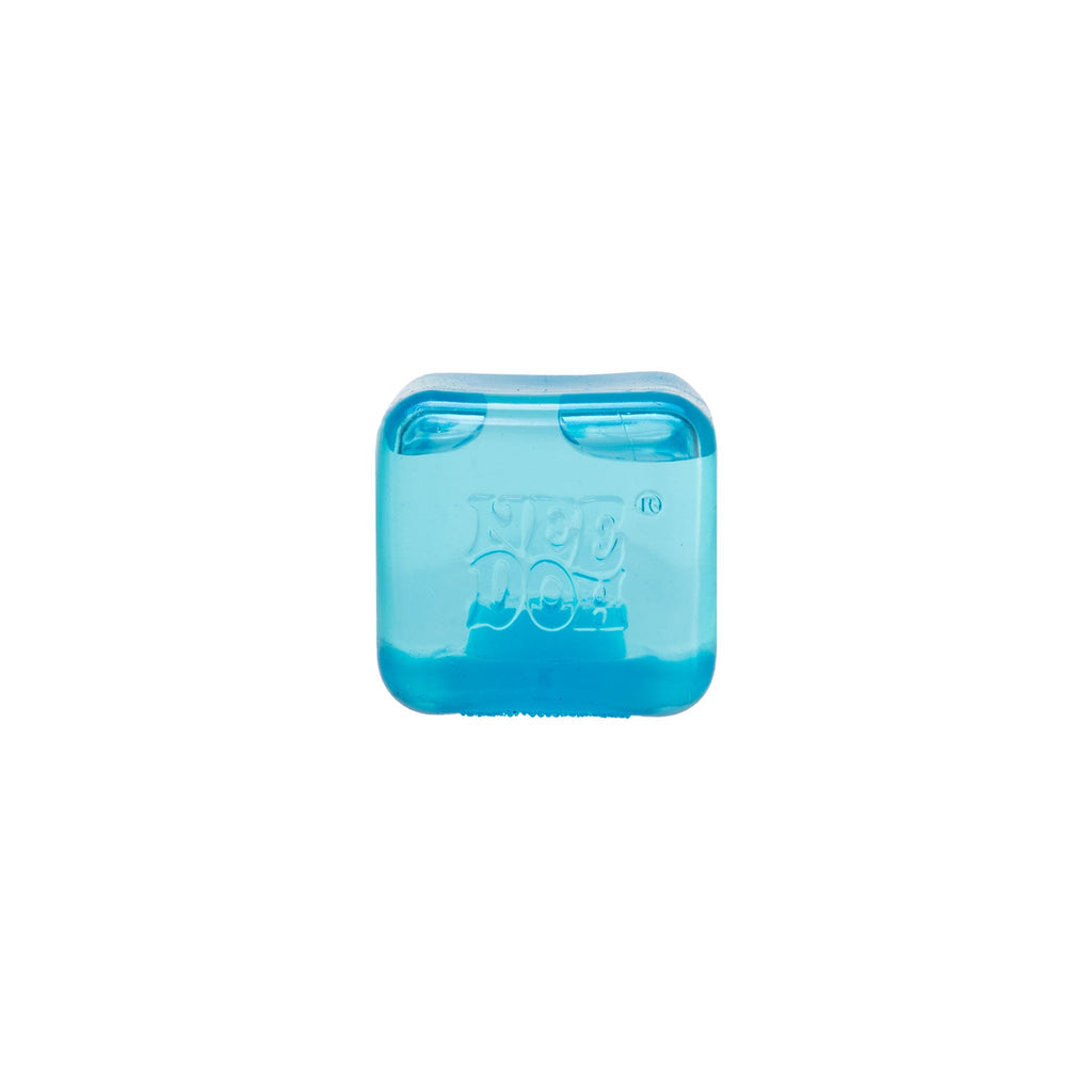Translucent Jelly NeeDoh Nice Ice Baby | Series Canyon Trail - Nice Cubes Clear Satisfying Crunch Stress Toy Detail