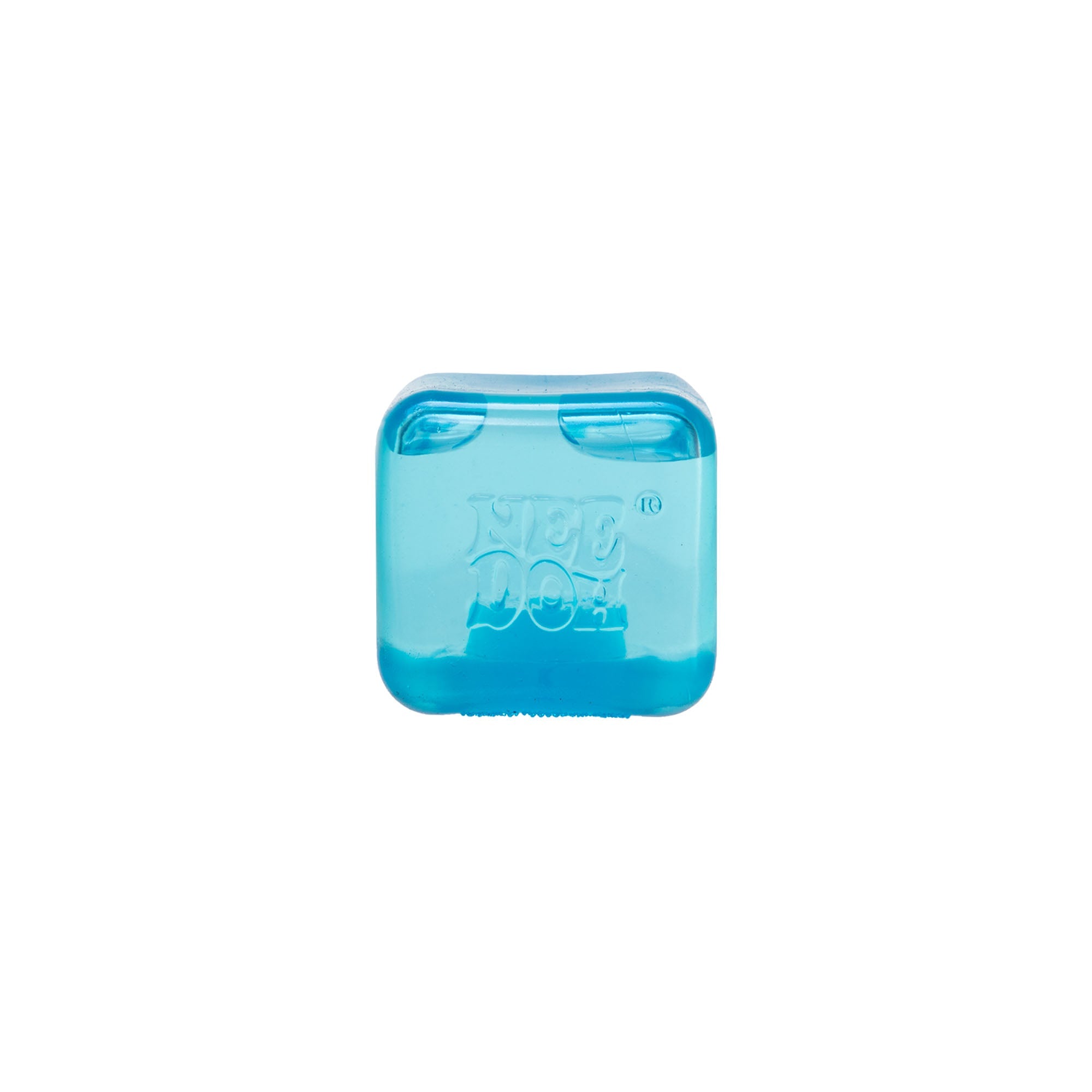 Translucent Jelly NeeDoh Nice Ice Baby | Series Canyon Trail - Nice Cubes Clear Satisfying Crunch Stress Toy Detail