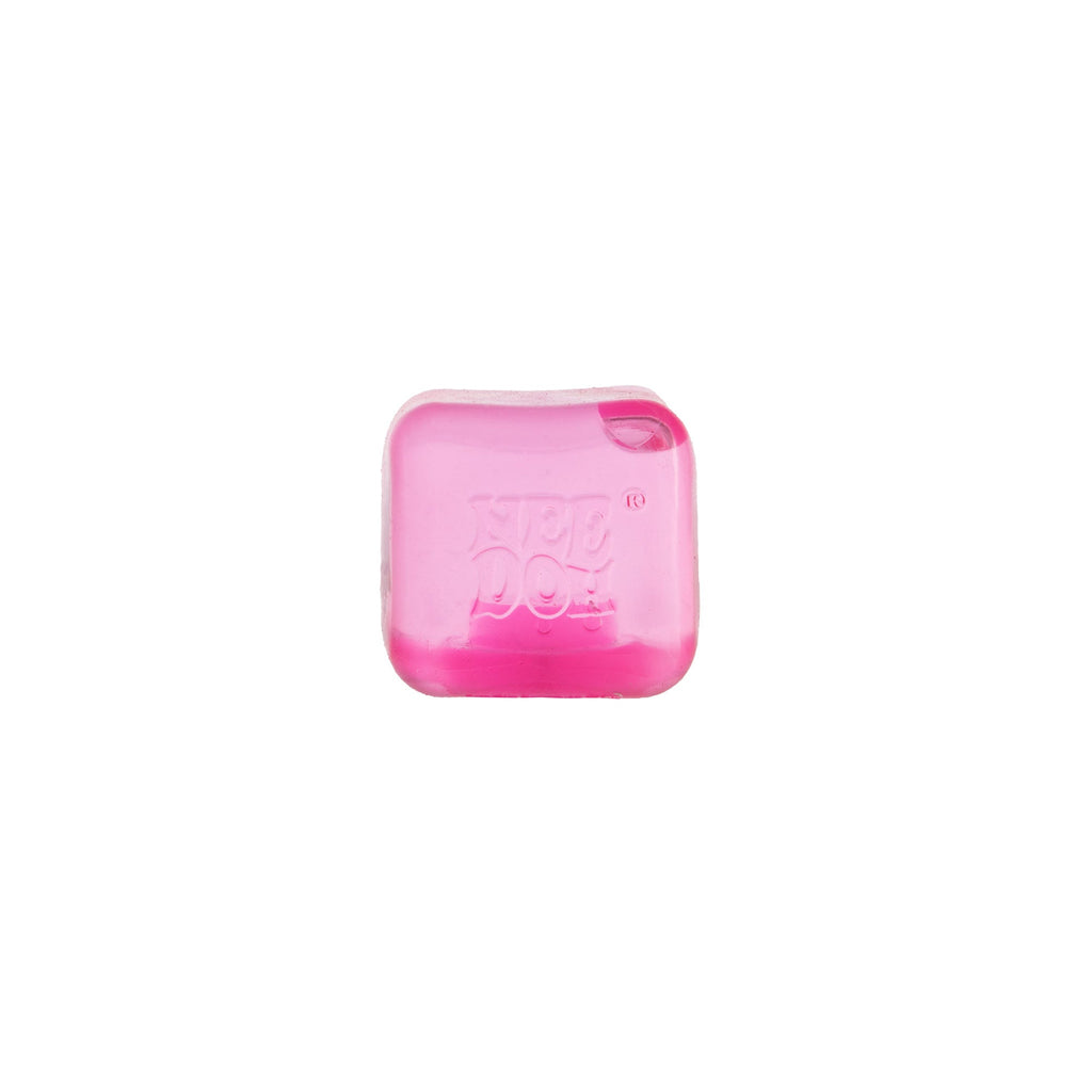 Translucent Jelly NeeDoh Nice Ice Baby | Series Canyon Trail - Nice Cubes Clear Satisfying Crunch Stress Toy Detail