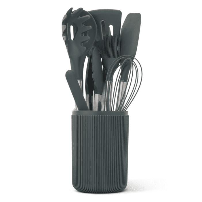 Durable Steel 10-Piece Silicone Gadget Set - Green - Heavy Duty Stainless Steel Kitchen Shears - Default Title