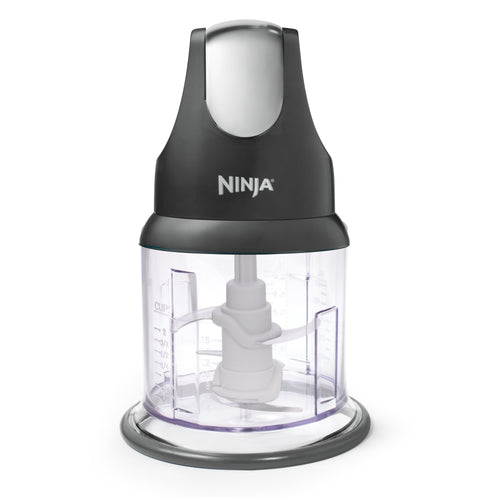 Express Chop 2-Cup Food Processor, Mince, Puree, One-Touch, Non-Slip Base, Dishwasher Safe, NJ100WM Black
