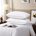 Hotel Collection Down Feather Pillows for Bed 20 x 30 Inches Queen Size Set of 2, Medium Firm Luxury Cooling Hotel Collection Feather ... - Orthopedic Shredded Foam Bed Pillow Set - Default Title