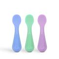 Chef-Quality Silicone Toddler Training Spoons, Baby, Silicone Flatware Sets, 3 Pack - Professional Kitchen Tool for Culinary Enthusiasts - Default Title