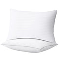 Orthopedic Support Pillows Standard Size Set of 2, Hotel Quality, Down Alternative Gusseted Bed Pillows for Side, Back, And Stomach Slee... - Hotel Quality Plush Sleeping Pillows - Default Title
