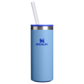 Ice-Retention The Everyday Slim Can Cooler Cup D065Q - Leak-Proof Insulated Mini Cooler Bag for Lunch - Blue Sky