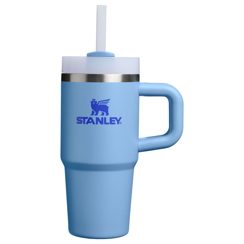 Splash-Resistant FlowState The Quencher H2.O Flowstate Tumbler D068Z - Premium Stainless Steel Straw Cup for All-Day Hydration - Blue Sky