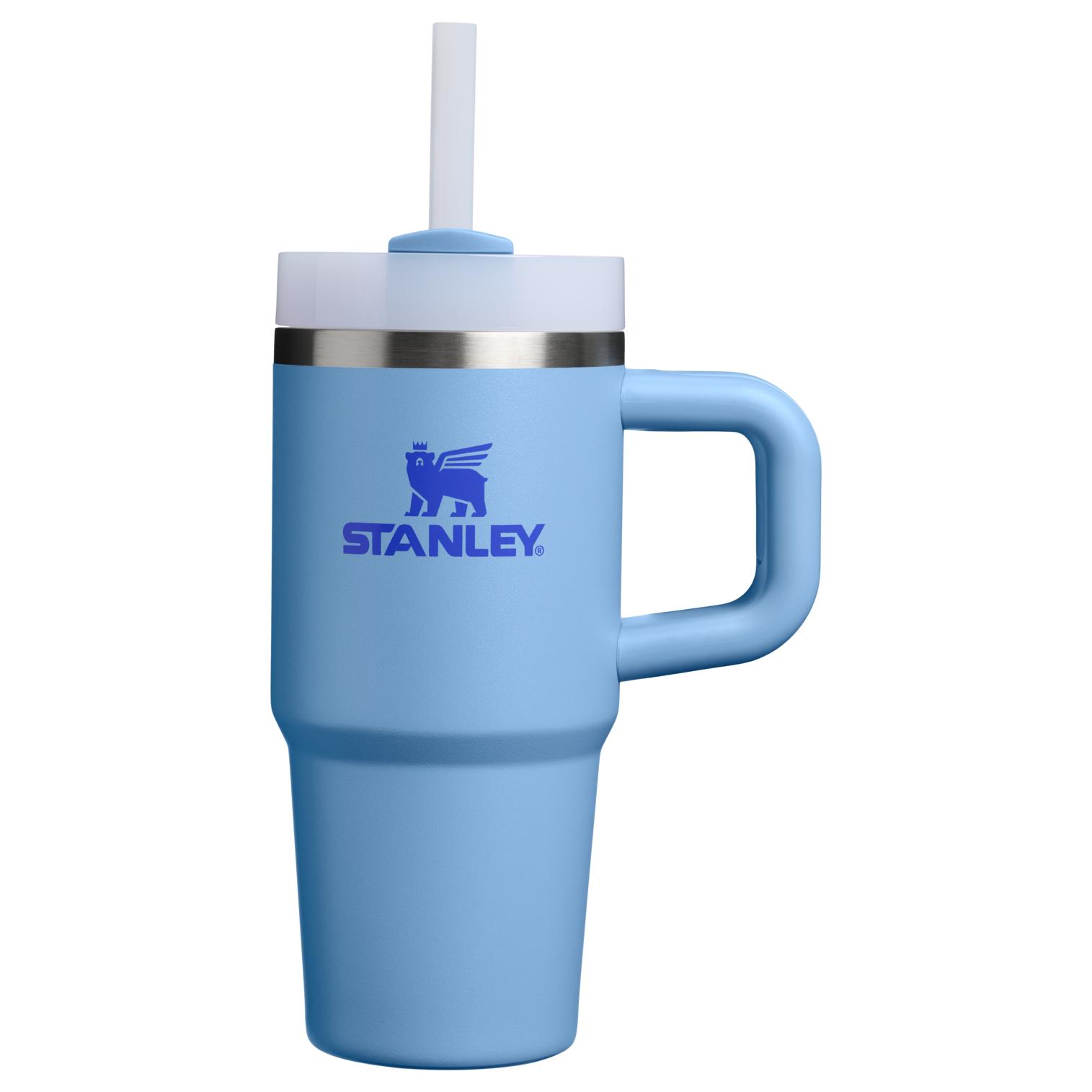 Splash-Resistant FlowState The Quencher H2.O Flowstate Tumbler D068Z - Premium Stainless Steel Straw Cup for All-Day Hydration - Blue Sky