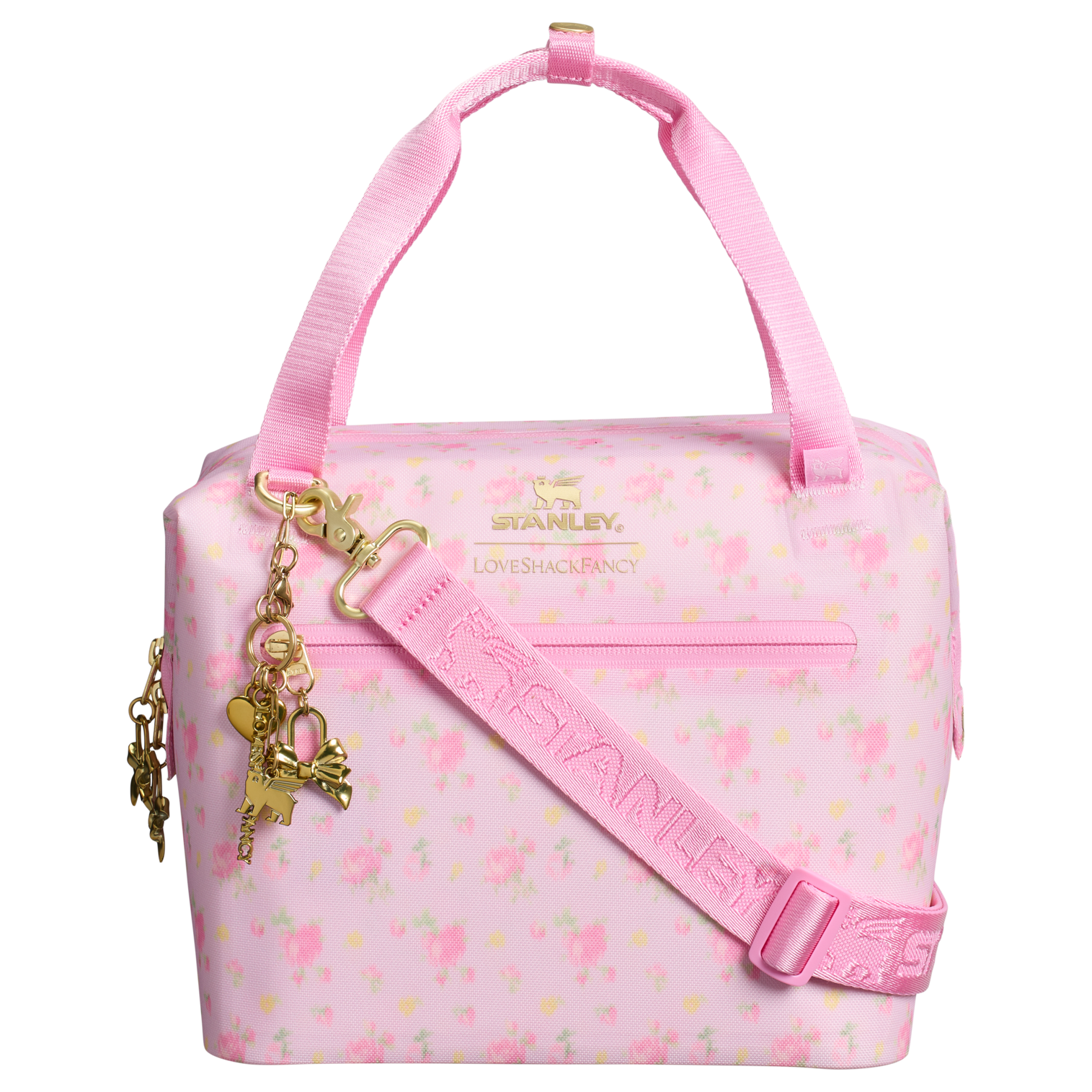 Ice-Retention Stanley 1913 x LoveShackFancy All Day Julienne Mini Cooler D150B - Leak-Proof Insulated Mini Cooler Bag for Lunch - Ibiza Sunset