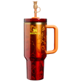 Car-Cup Friendly The Stanley 1913 x Karol G Quencher H2.0 Flowstate Tumbler D275T - 40oz Large Capacity Car-Cup Friendly Quencher - 40oz | KAROL G FLOR