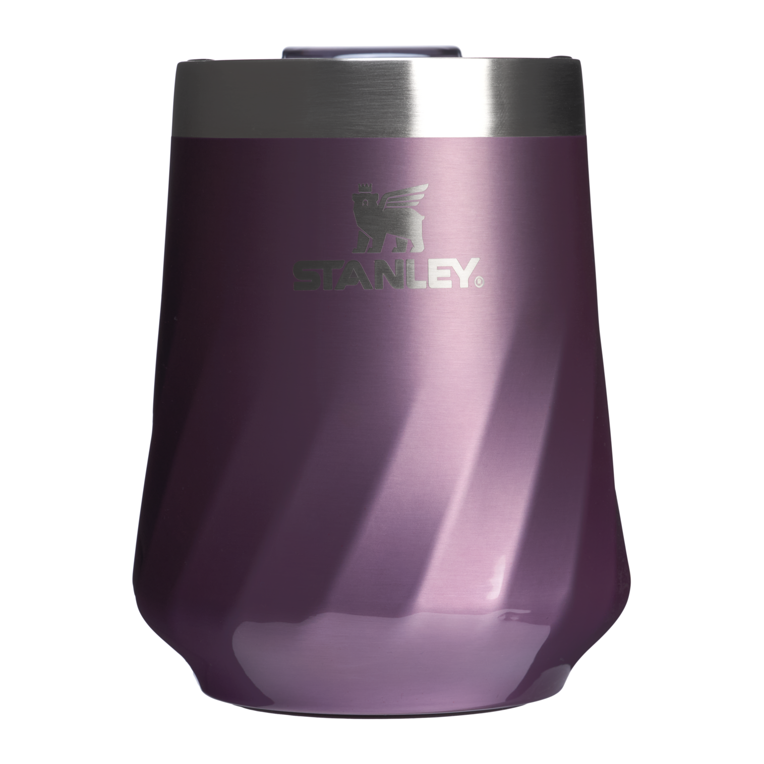 Flavor-Preserving The Textured Reserve Wine Tumbler D141Z - Shatterproof Flavor-Preserving Cocktail Tumbler with Lid - Wisteria Shine