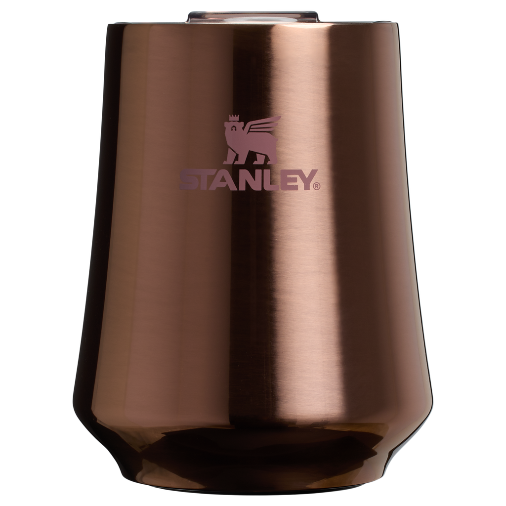 Flavor-Preserving The Reserve Wine Tumbler | Stanley Create D302P - Premium Insulated Egg-Shaped Wine Glass for Outdoors - Cream Gloss