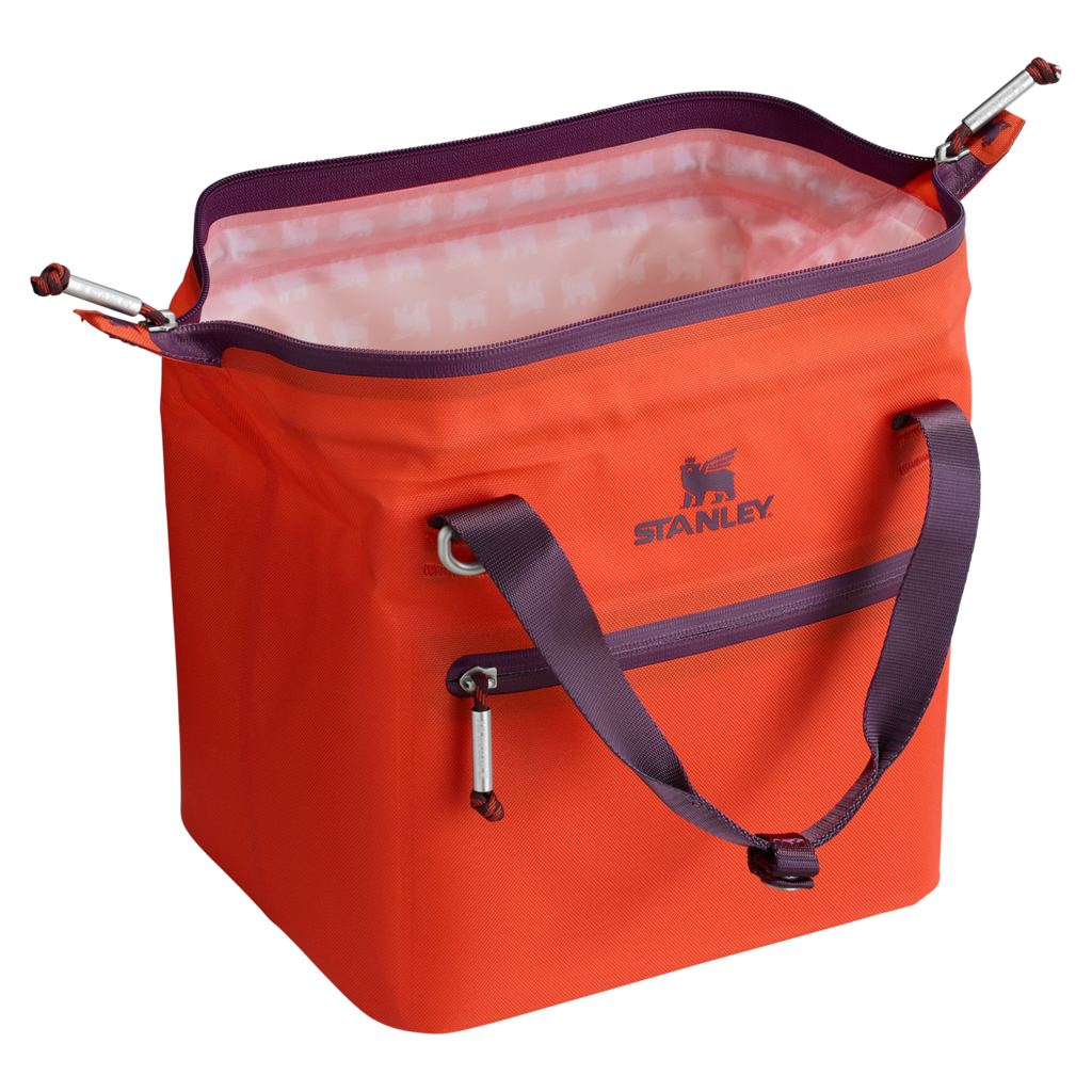 Heavy-Duty Tote The All Day Julienne Mini Cooler D052R - Heavy-Duty Ice-Retention Food & Beverage Carrier Detail