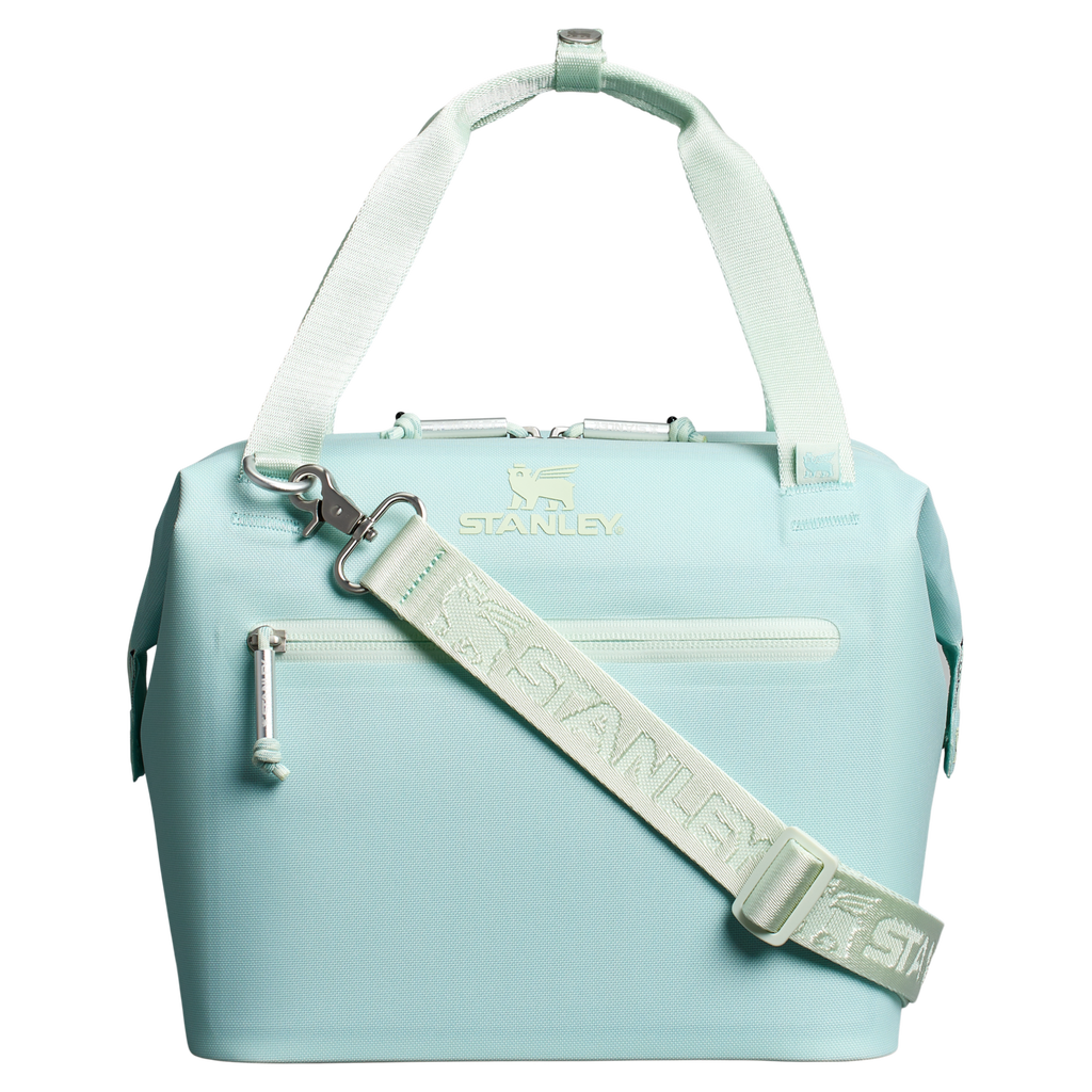 Heavy-Duty Tote The All Day Julienne Mini Cooler D052R - Heavy-Duty Ice-Retention Food & Beverage Carrier - Seafoam