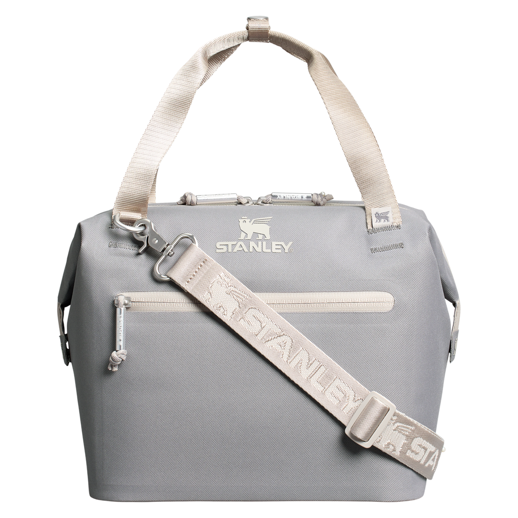 Heavy-Duty Tote The All Day Julienne Mini Cooler D052R - Heavy-Duty Ice-Retention Food & Beverage Carrier - Stone