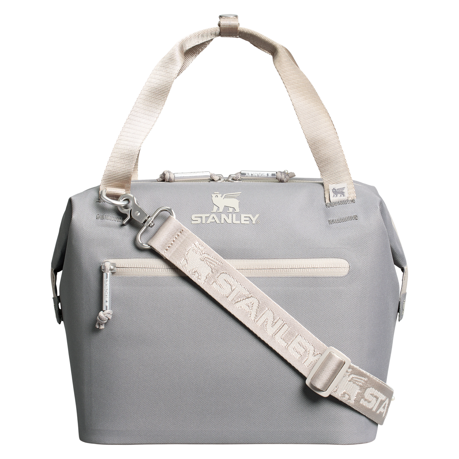 Heavy-Duty Tote The All Day Julienne Mini Cooler D052R - Heavy-Duty Ice-Retention Food & Beverage Carrier - Stone