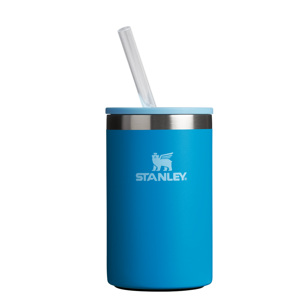 Premium All-Weather The Everyday Can Cooler Cup | Stanley Create D313H - Julienne Series Portable Picnic Chiller Tote - Azure