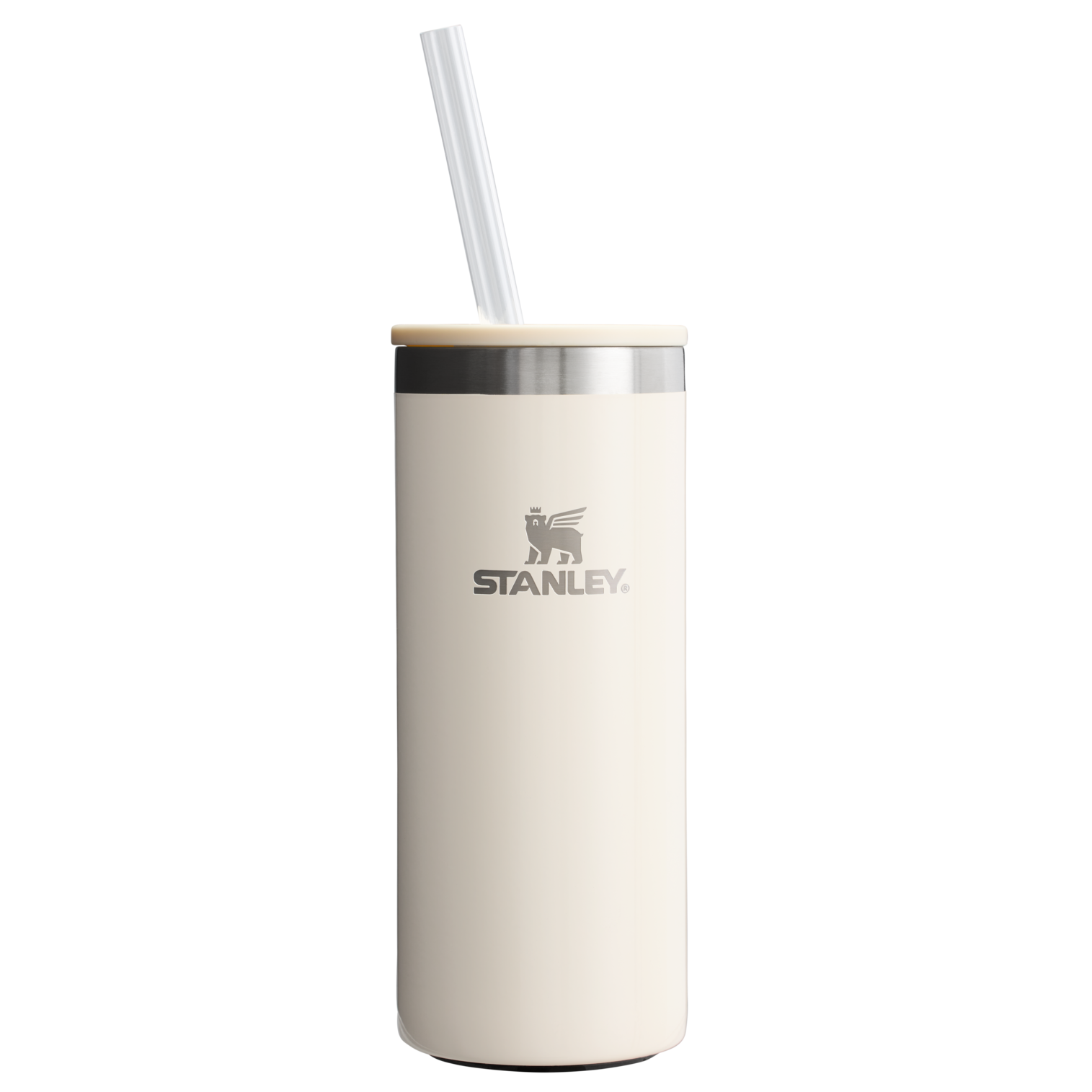 Ice-Retention The Everyday Slim Can Cooler Cup D065Q - Leak-Proof Insulated Mini Cooler Bag for Lunch - Cream Gloss