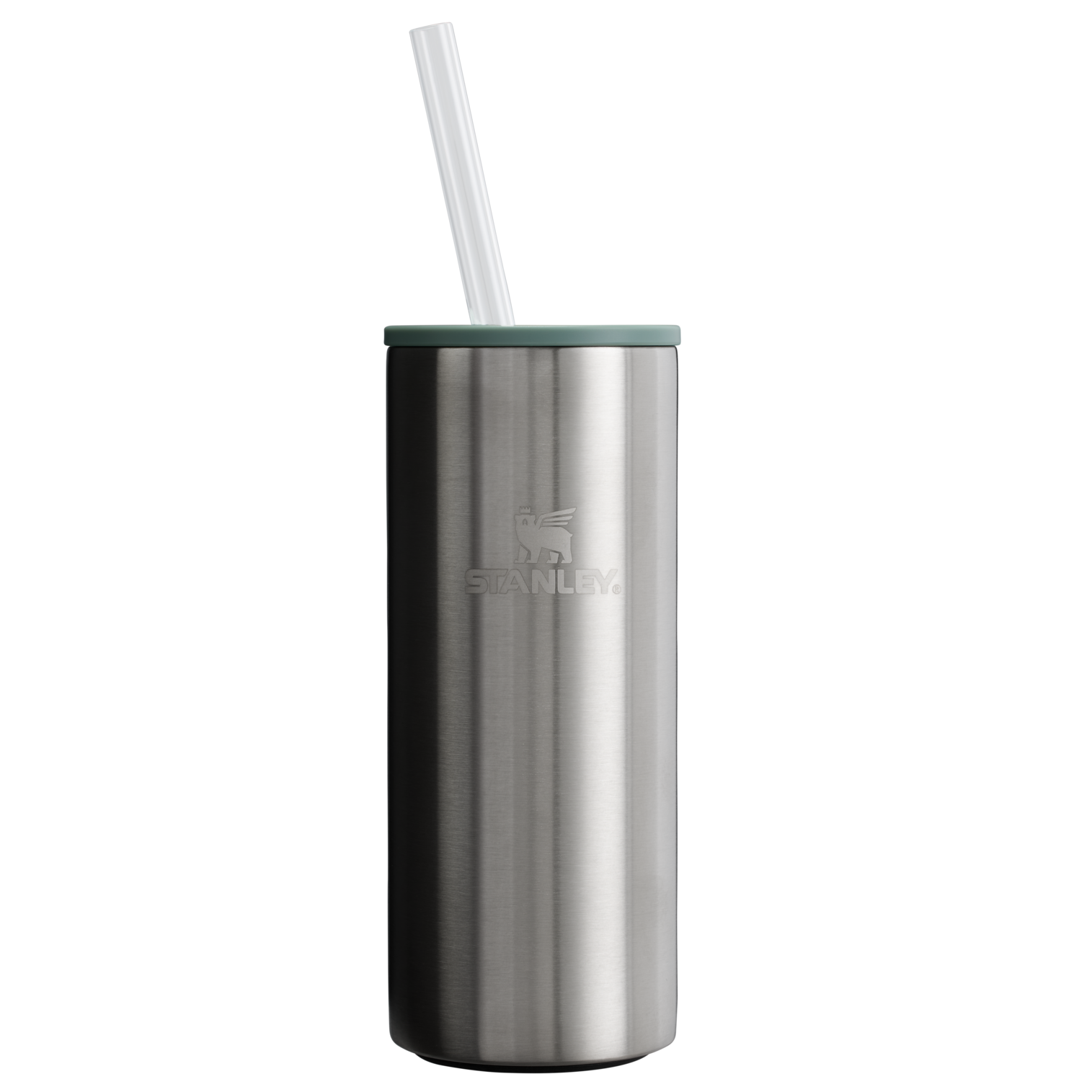 Portable Mini The Everyday Slim Can Cooler Cup D255E - Leak-Proof Insulated Mini Cooler Bag for Lunch - Stainless Steel Shale